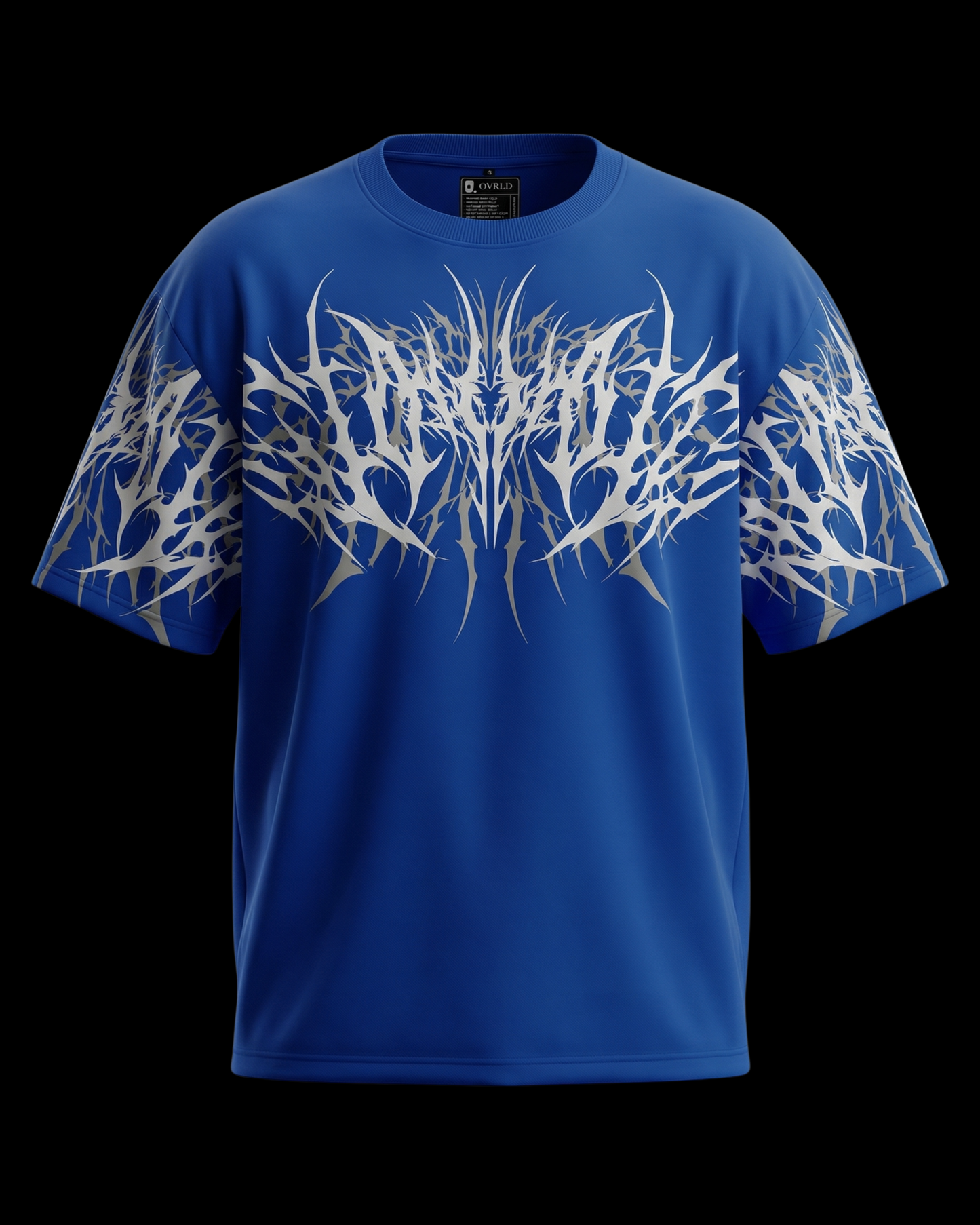THORNWAVE ROYAL BLUE UNISEX OVERSIZED TSHIRT