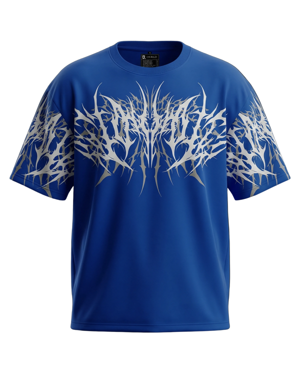 THORNWAVE ROYAL BLUE UNISEX OVERSIZED TSHIRT