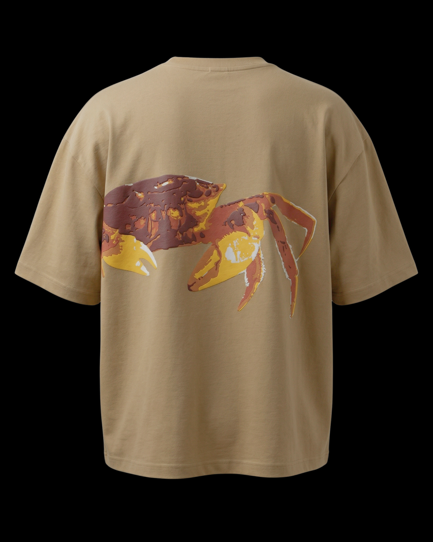 SALTWATER BEIGE UNISEX OVERSIZED TSHIRT