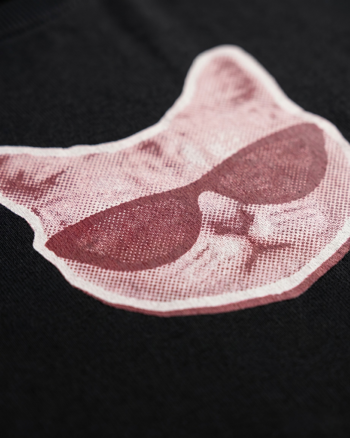 AFTERPARTY CAT BLACK UNISEX OVERSIZED TSHIRT