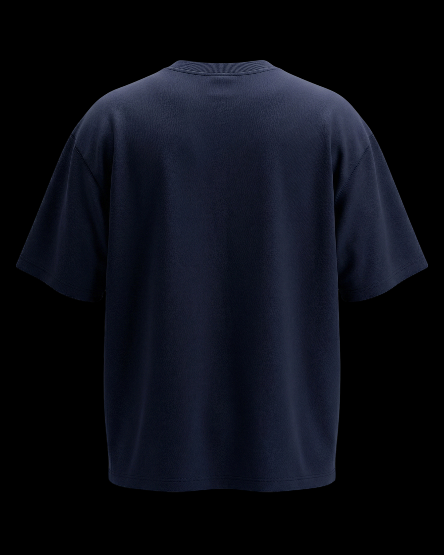 WILD BOND NAVY BLUE UNISEX OVERSIZED TSHIRT