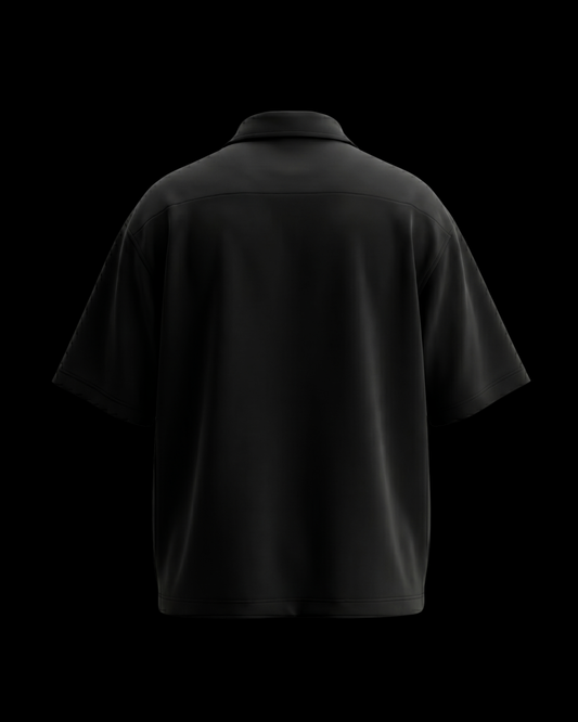 SPOTLIGHT BLACK RELAXED FIT SHIRT