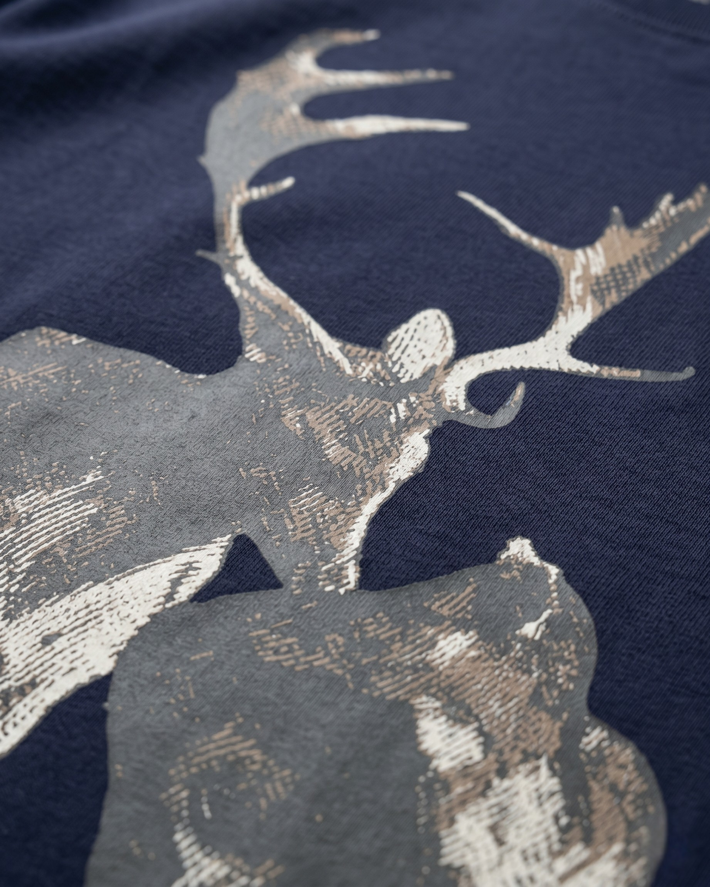 WILD BOND NAVY BLUE UNISEX OVERSIZED TSHIRT