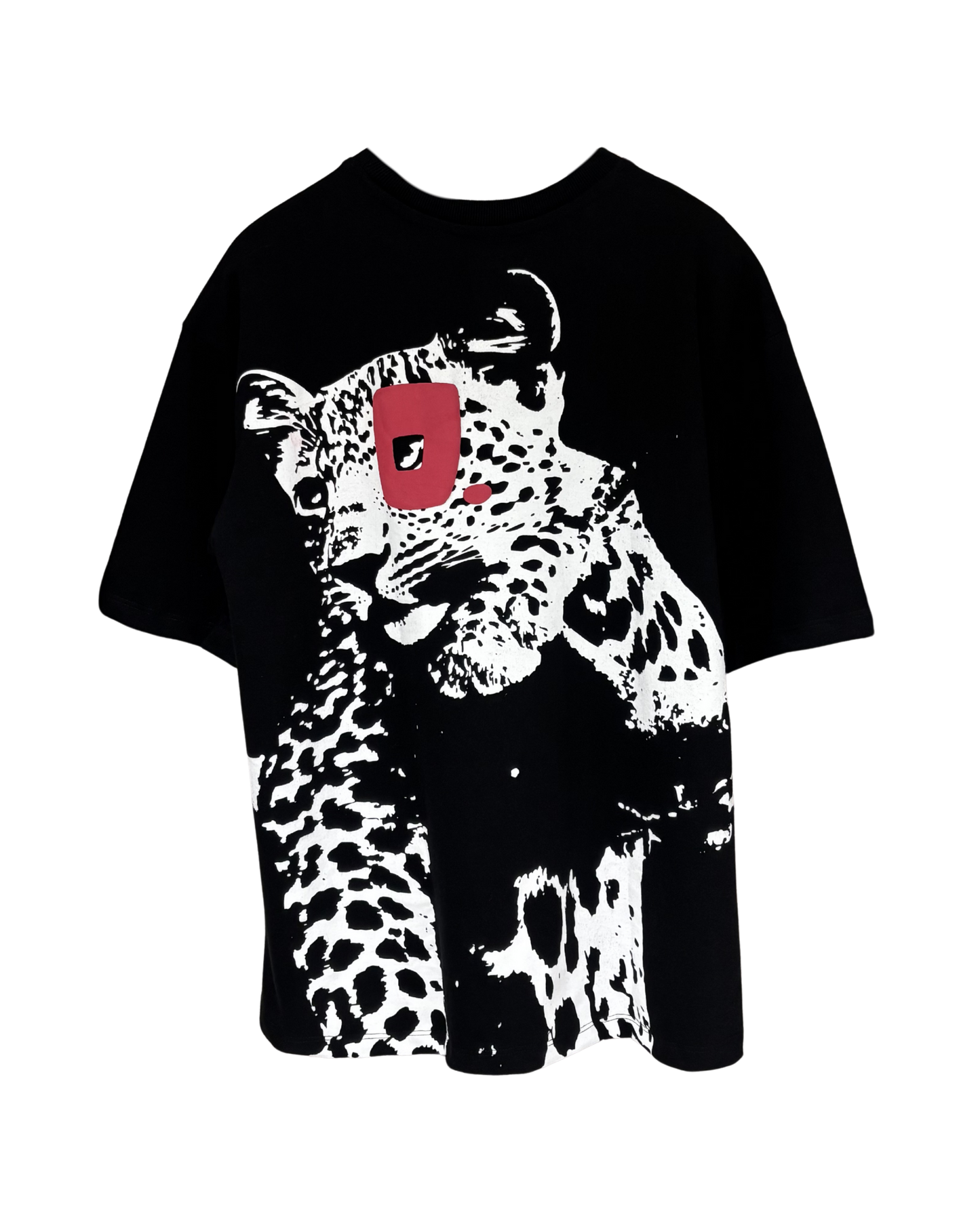 BIG CAT BLACK UNISEX OVERSIZED TSHIRT